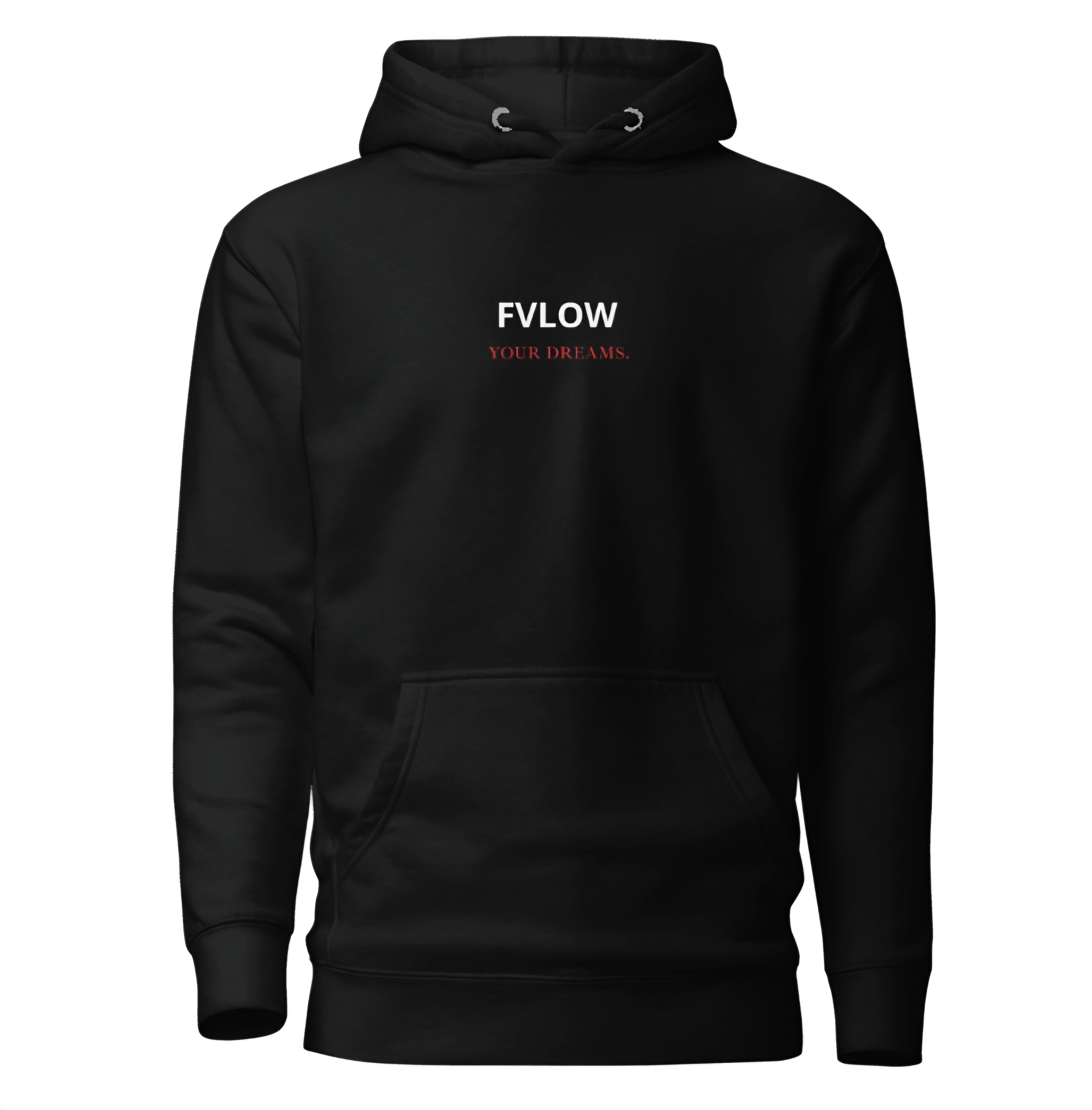 FVLOW Hoodie "Your Dreams" — Noir | Drop 001