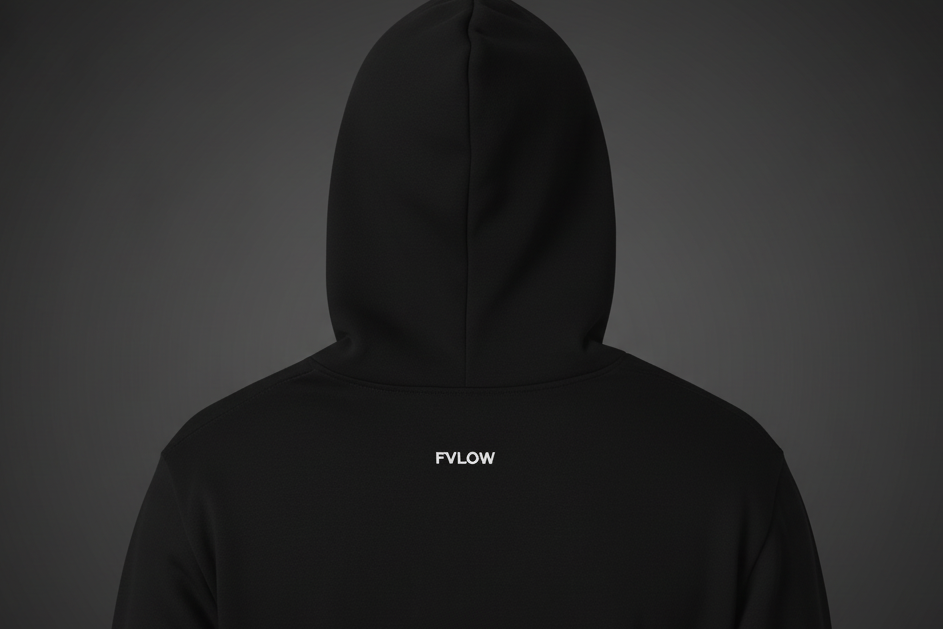 FVLOW Hoodie "Your Dreams" — Noir | Drop 001