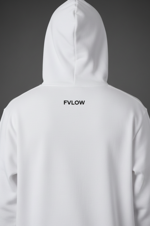 FVLOW Hoodie "Your Dreams" — Blanc | Drop 001